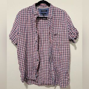 100% linen plain button down banana republic